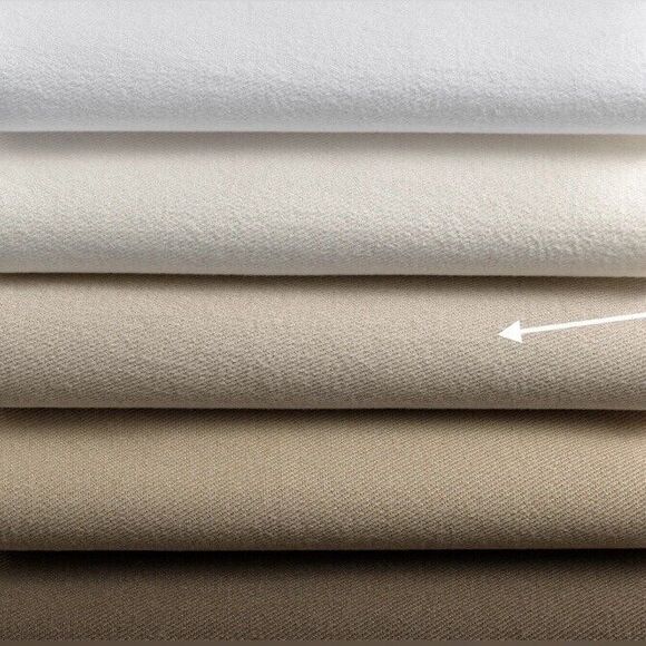 Restoration Hardware Classic Cotton Twill Tab Top Drapery 50” x 96” Set - Picture 8 of 8